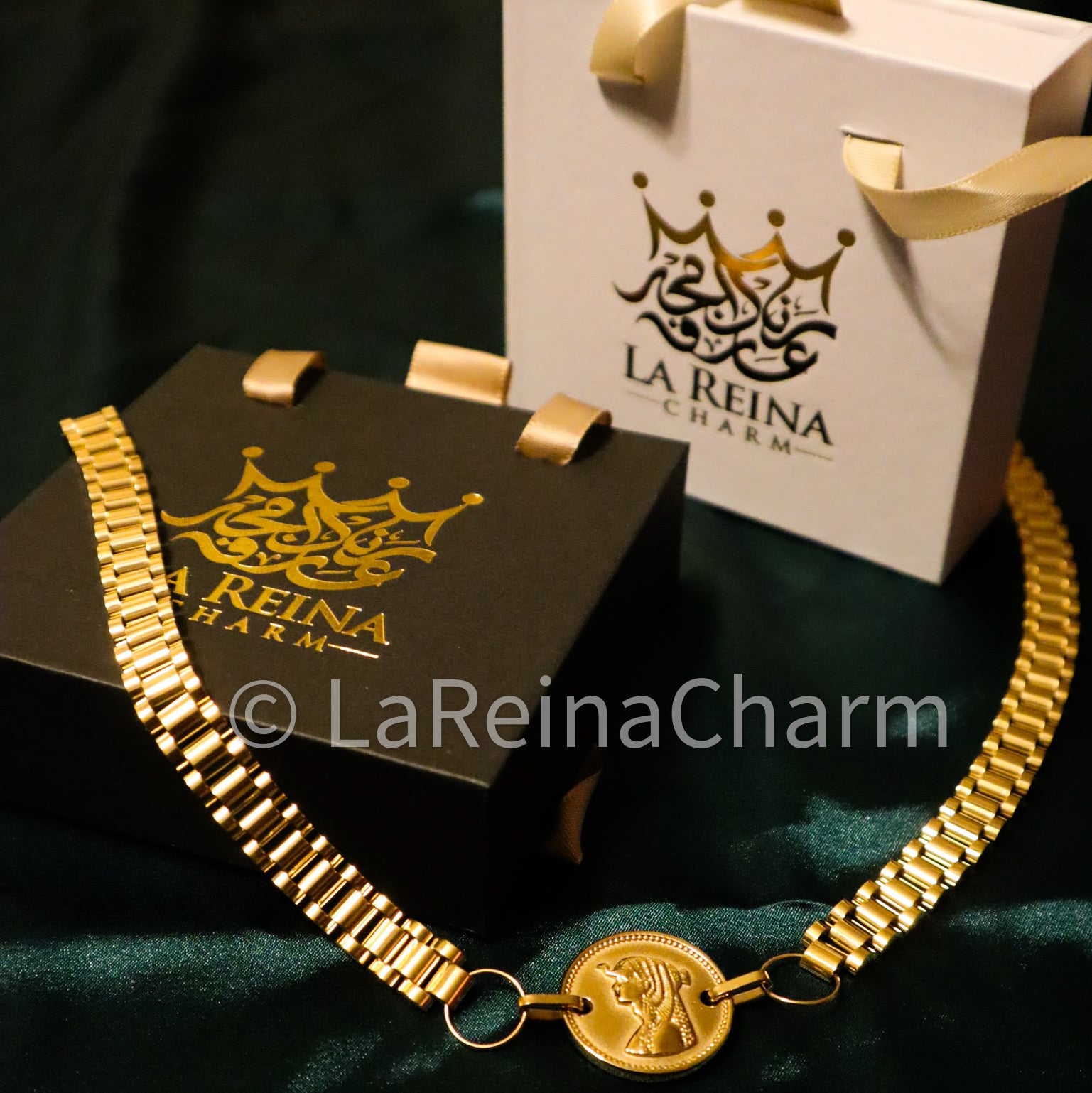 Limited Edition Queen Cleopatra Necklace | 18K Gold-Plated