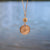 Spain Coin | Sunburst Charm Necklace