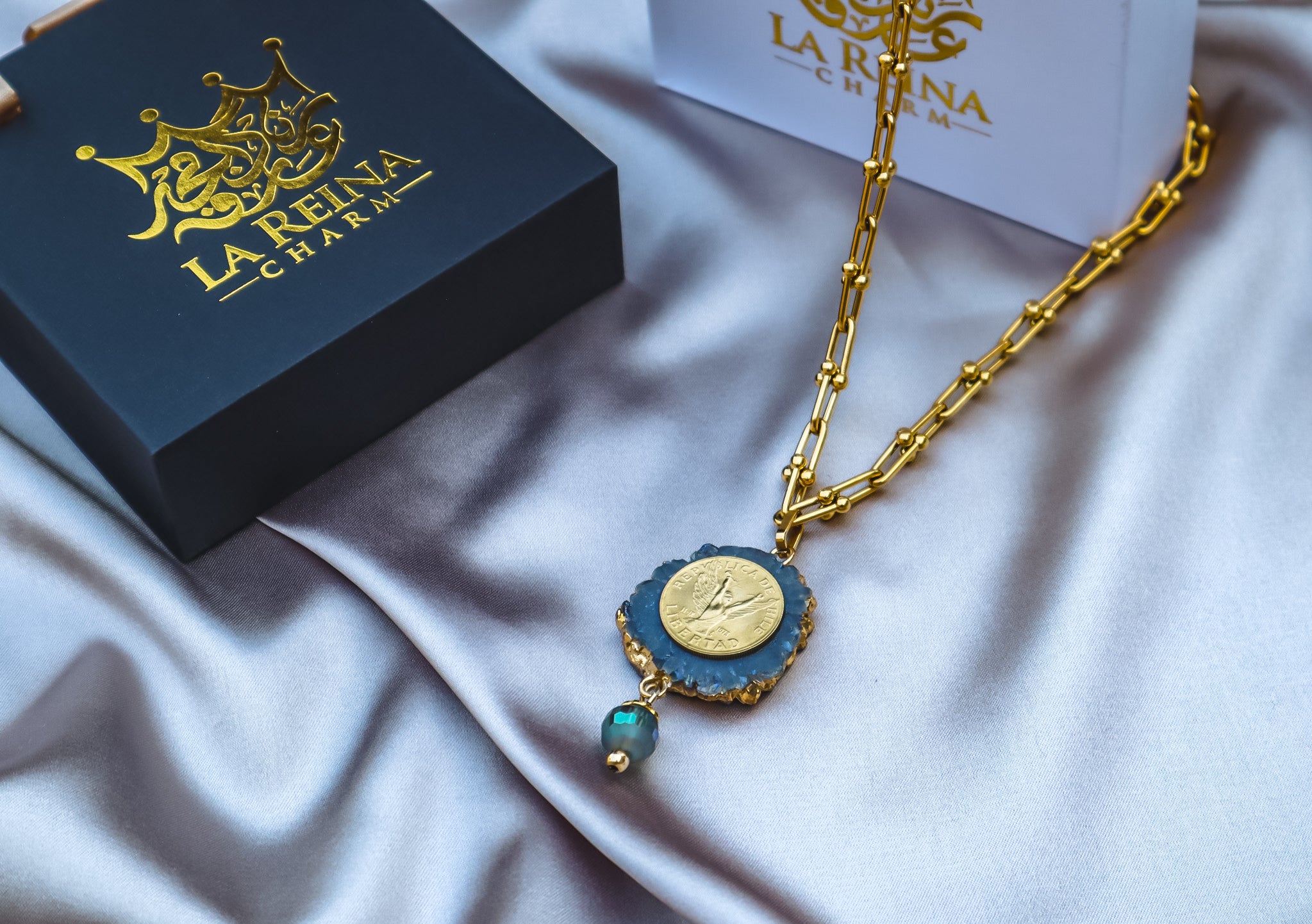 Chile Coin Necklace