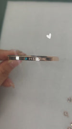 Load and play video in Gallery viewer, Blush Palestine Bracelet | Limited Edition
