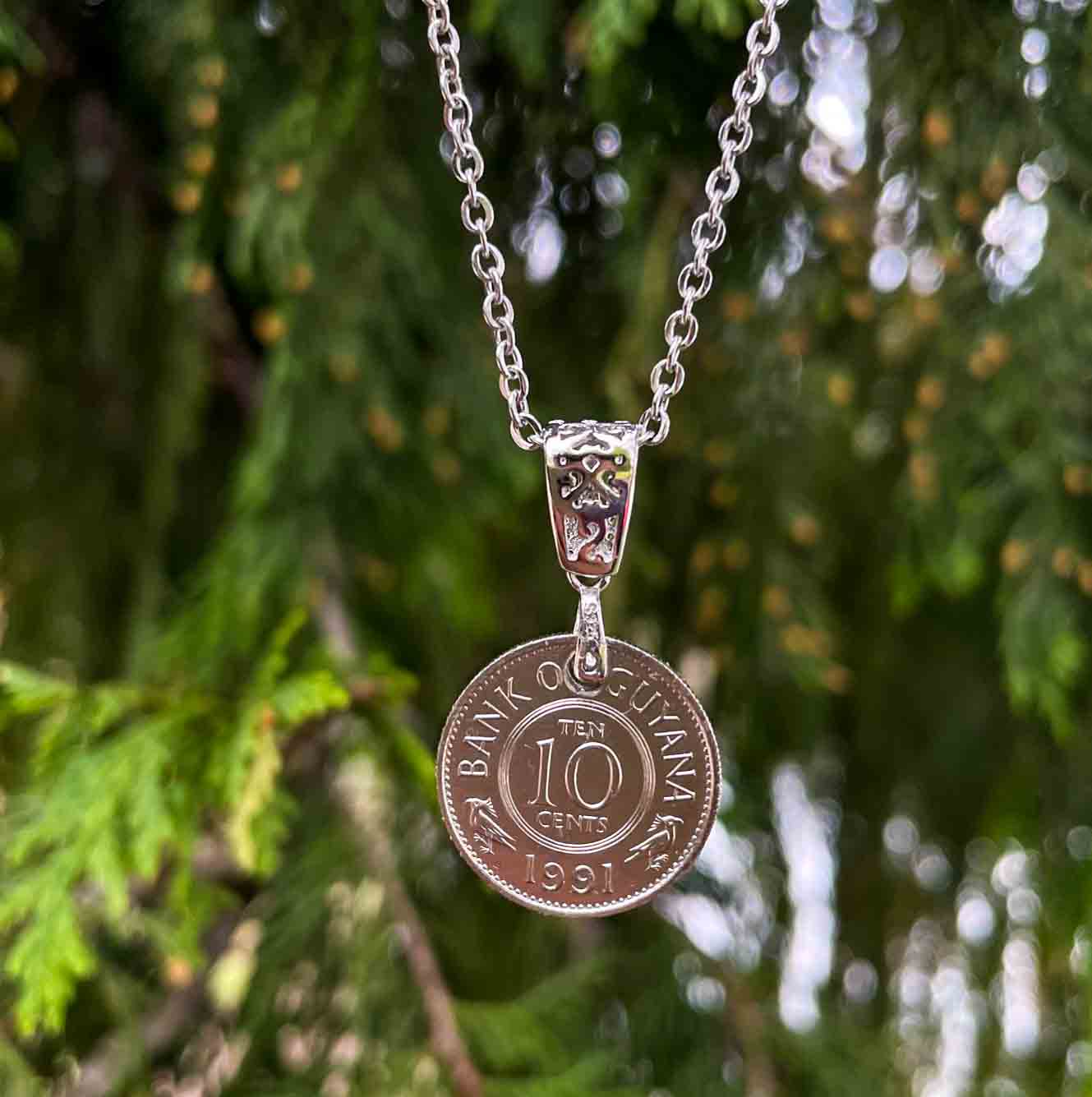 Guyana Coin Necklace