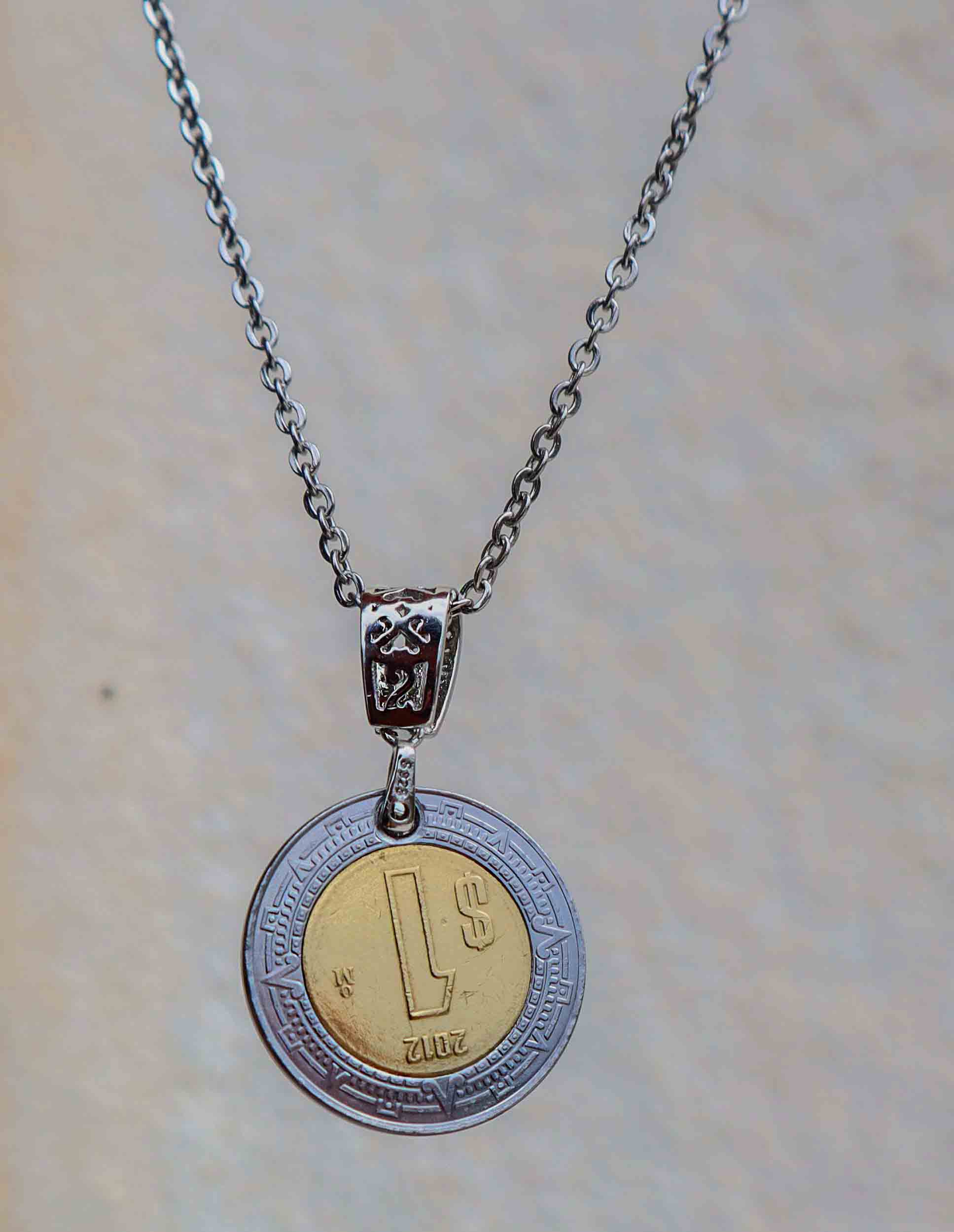 Mexico Coin Necklace