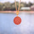 Rare Palestine Coin | Green Charm Necklace